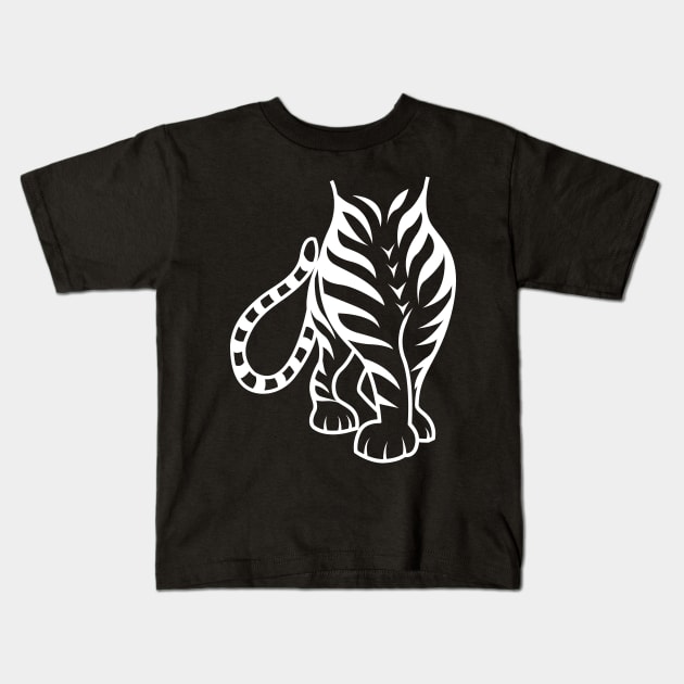 'Tiger Body' Awesome Costume Halloween Kids T-Shirt by ourwackyhome